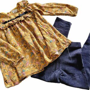Max Studio Floral Pant Set Toddler Girl
